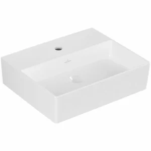 Villeroy & Boch Memento 2.0 Waschtisch 50 Cm Geschliffen Mit Hahnloch Ohne Überlauf Weiß Alpin Ohne Beschichtung 6